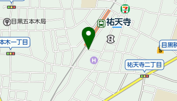 目黒工業株式会社の地図画像