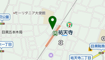 F&F 祐天寺店の地図画像