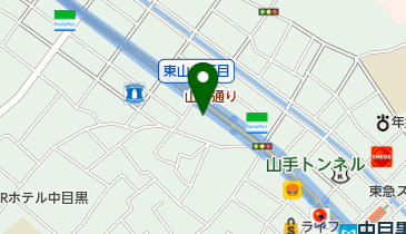いちよし証券株式会社中目黒支店の地図画像
