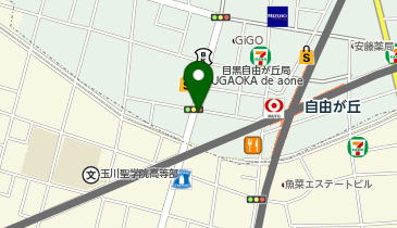 大和証券株式会社自由が丘支店の地図画像