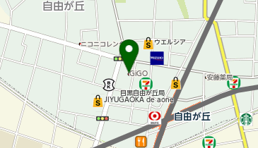 野村證券株式会社自由が丘支店の地図画像