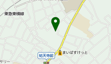 天祖神社の地図画像