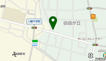 前川動物病院の地図画像