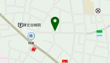 藤城清治後援会の地図画像