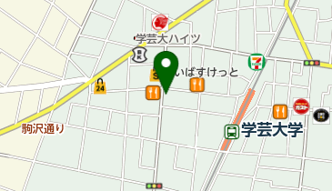 ビビット美容室の地図画像