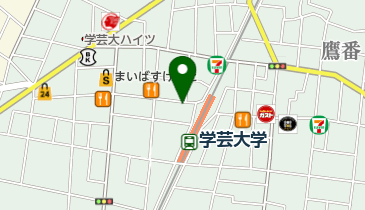 luxe学芸大学店の地図画像