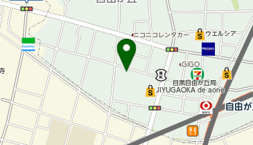 株式会社ケイ・ウノ自由が丘店の地図画像