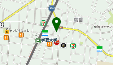 千代の湯の地図画像
