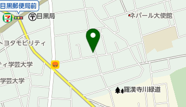 オカザワ理容店の地図画像