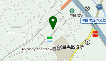 理髪一番 中目黒店の地図画像