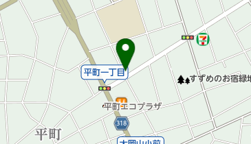 理容飛騨の地図画像