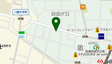 サウンドスタジオノア 自由が丘店の地図画像