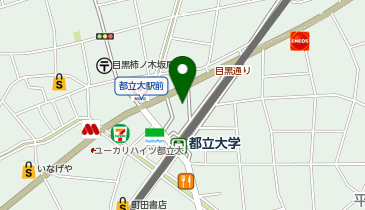 サウンドスタジオノア 都立大店の地図画像