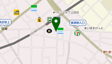 かみいけ台鍼灸整骨院の地図画像