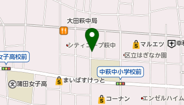 健治癒院の地図画像