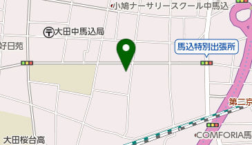 秋山運送店の地図画像