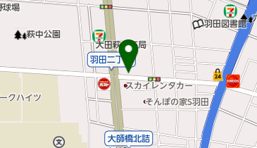SBS羽田の地図画像