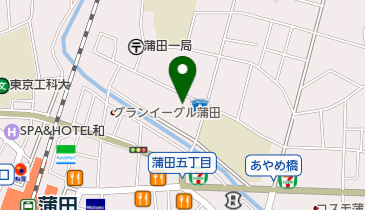 パナソニックエイジフリー蒲田デイセンターの地図画像