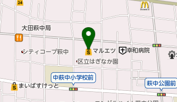 羽田カルチャーセンターの地図画像