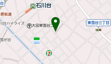 コヌタ硝子店の地図画像