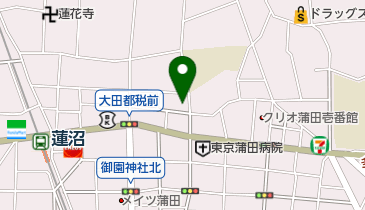 松坂硝子店の地図画像