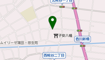 武内電気商会の地図画像