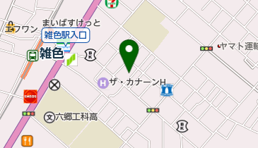 東六郷二丁目町会会館の地図画像