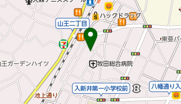 吉本ダンススタジオの地図画像