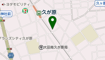 沖津珠算塾の地図画像
