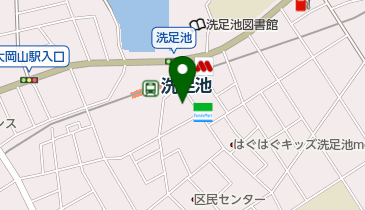 飛沢バレエスクールの地図画像