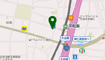 三浦整体院の地図画像