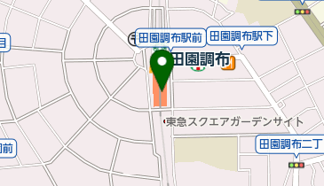 フローラム田園調布店の地図画像