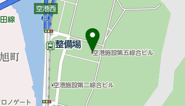 空港施設株式会社の地図画像