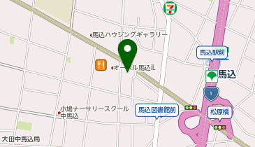 中野建物株式会社 ロイヤルパレス管理室の地図画像