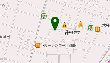 青山精工の地図画像