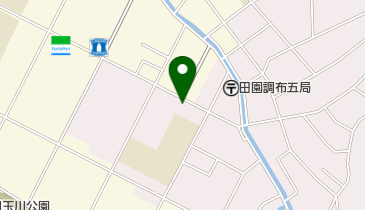 東宝クリーニング田園調布店の地図画像