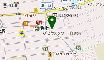 北原靴店の地図画像