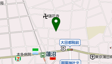 東京土建一般労働組合大田支部の地図画像