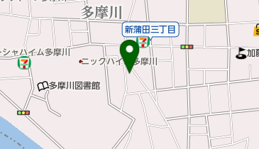 多摩川精機販売株式会社の地図画像