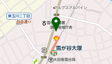 有限会社シノザキホームの地図画像