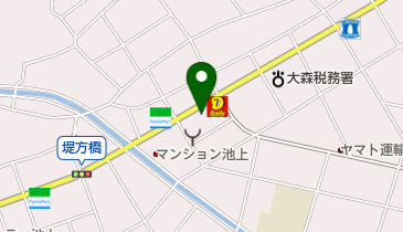 山本化工株式会社の地図画像