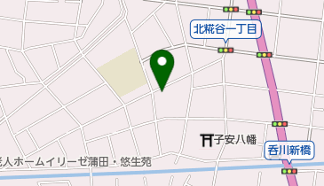諏訪自動車株式会社の地図画像
