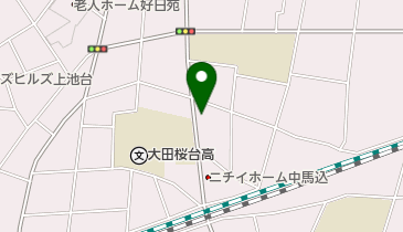 馬込興業株式会社の地図画像