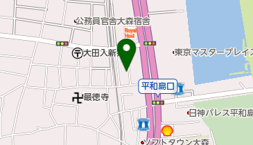 株式会社信和商会の地図画像