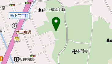 大坊本行寺の地図画像