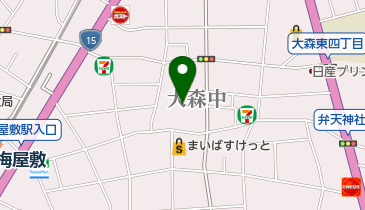 大林寺の地図画像