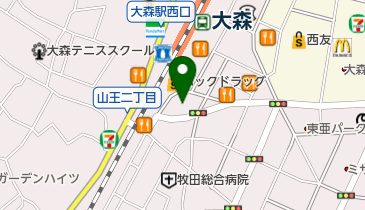 大和証券株式会社 大森支店の地図画像