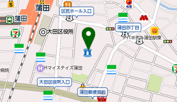 大和証券株式会社 蒲田支店の地図画像