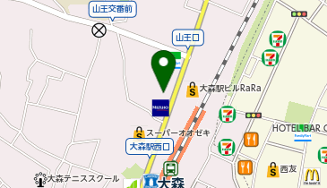 野村證券株式会社大森支店の地図画像