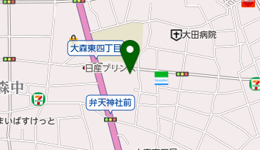 共立信用組合 大森支店の地図画像